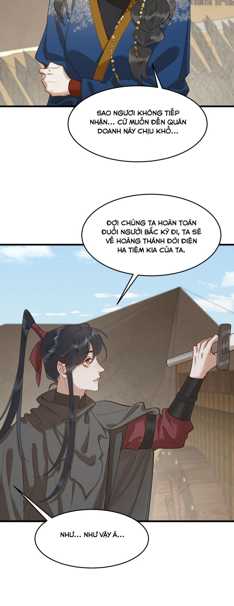 Thái Tử Điện Hạ Áo Giáp Của Người Lại Rơi Rồi Chap 64 - Next Chap 65