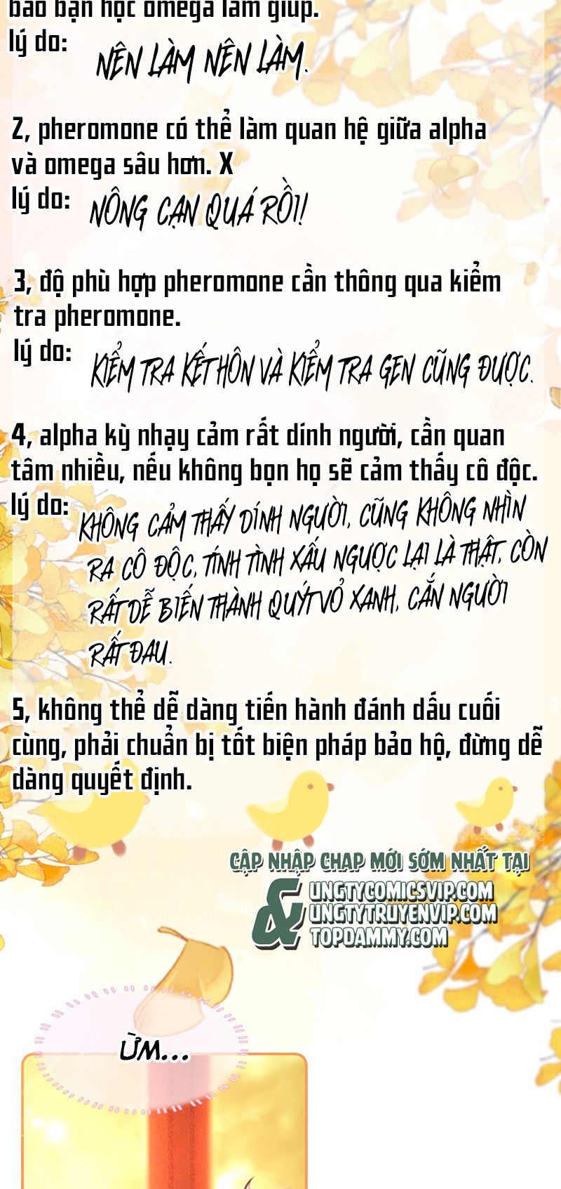 Tín Tức Tố Nói Chúng Ta Không Thể Chap 86 - Next Chap 87