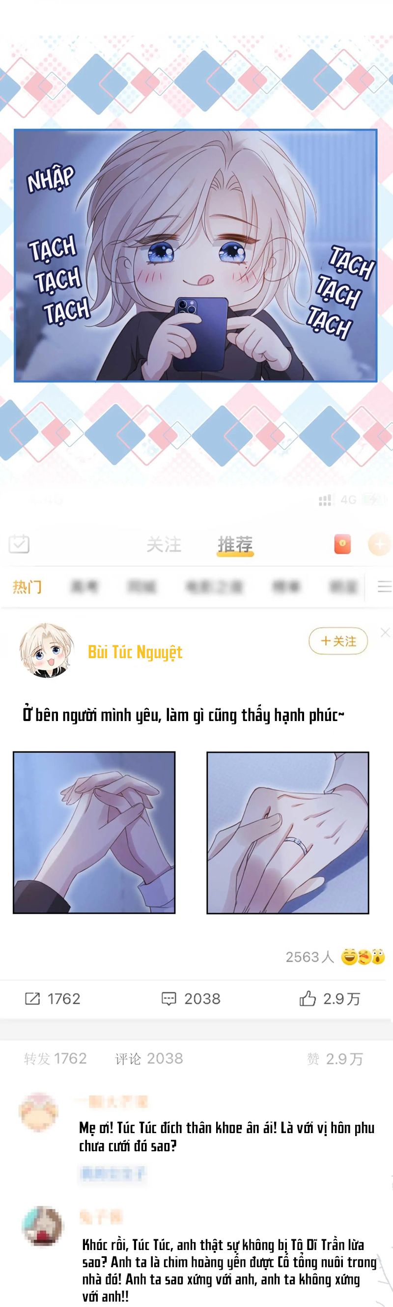 Bạch Nguyệt Quang Hắn Yêu Thế Thân Rồi Sao?! Chap 76 - Next Chap 77