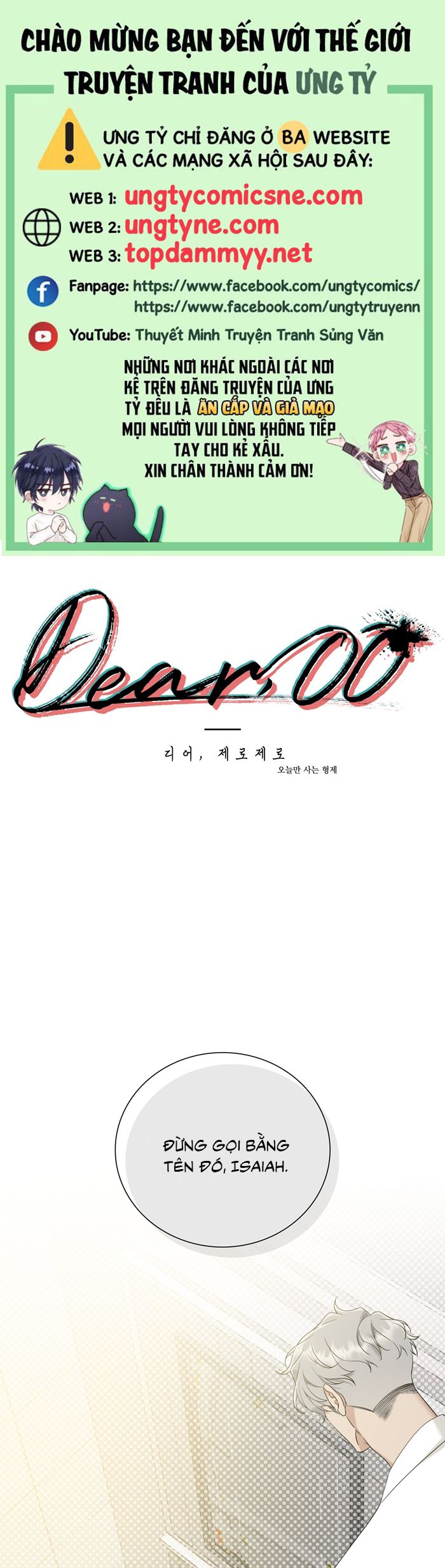 DEAR. 00 Chap 30: End season 1 - Next 