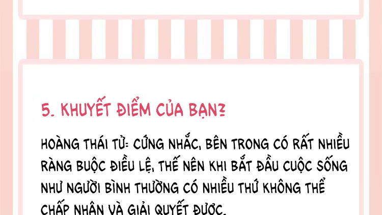 Tình Đầu Của Hoàng Thái Tử Phiên Ngoại - Next Văn Án