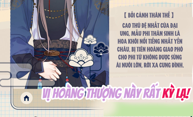 Nội Thị Mỗi Ngày Đều Muốn Cách Xa Hoàng Thượng Giới Thiệu Nhân Vật - Next Chap 1