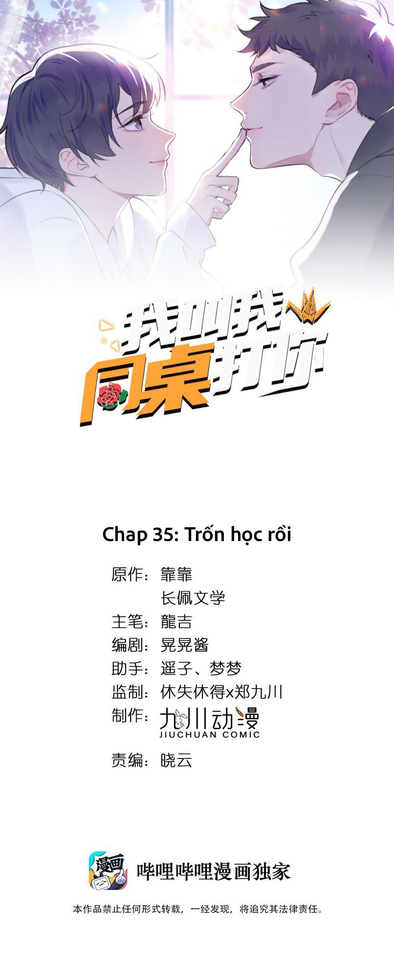 Tôi Bảo Bạn Cùng Bàn Đánh Cậu Chap 35 - Next Chap 36