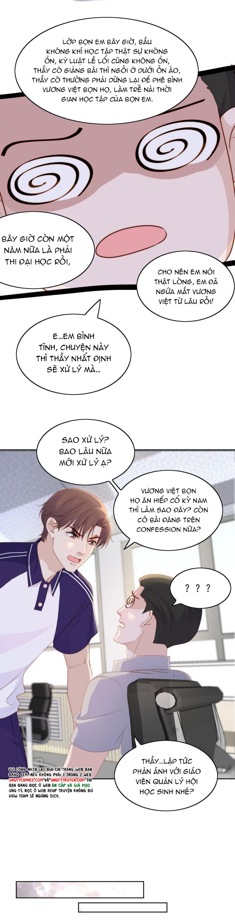 Tôi Bảo Bạn Cùng Bàn Đánh Cậu Chap 37 - Next Chap 38