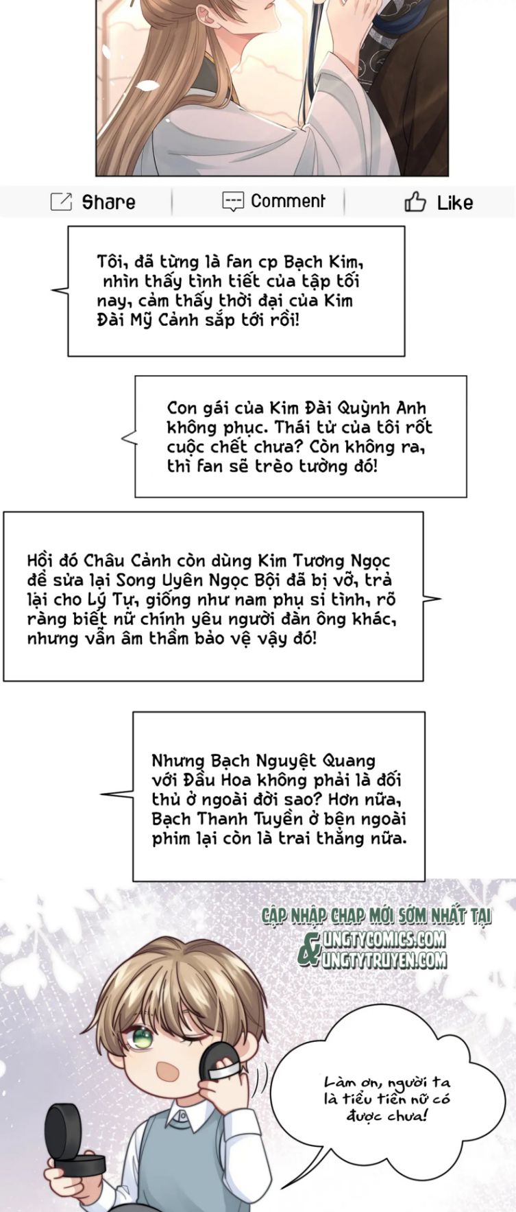 Tình Địch Mỗi Ngày Đều Trở Nên Đẹp Hơn Chap 34 - Next Chap 35