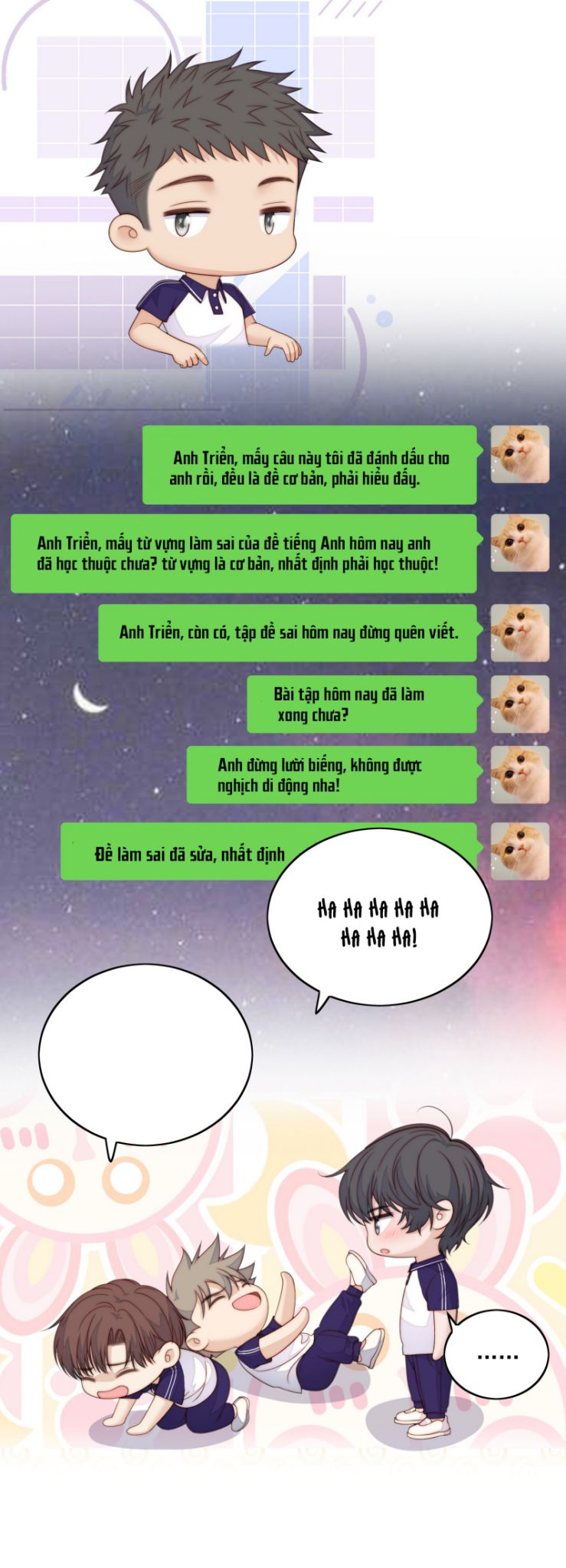 Tôi Bảo Bạn Cùng Bàn Đánh Cậu Chap 61 - Next Chap 62