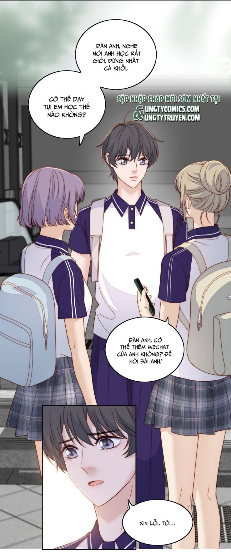 Tôi Bảo Bạn Cùng Bàn Đánh Cậu Chap 61 - Next Chap 62